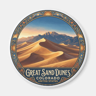 Great Sand Dunes National Park Mosca Colorado Magnet