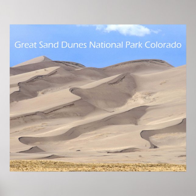 Great Sand Dunes National Park Poster (Vorne)