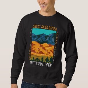 Great Sand Dunes Nationalpark Colorado gestört Sweatshirt