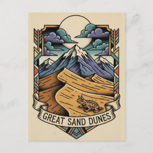 Great Sand Dunes Nationalpark Colorado Postkarte