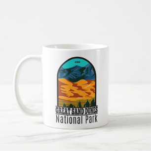Great Sand Dunes Nationalpark Colorado Vintag Kaffeetasse