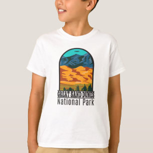 Great Sand Dunes Nationalpark Colorado Vintage T T-Shirt