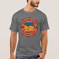 Great Sand Dunes Nationalpark Retro Kompass