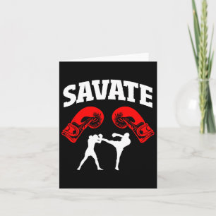 Great Savary Boxing Design Kick Mixed Martial Arts Karte