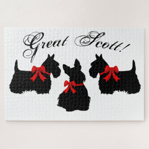 "Great Scott!", Scottish Terrier dog/Scotland dog Puzzle
