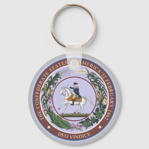 GREAT SEAL of the CONFEDERACY Schlüsselanhänger