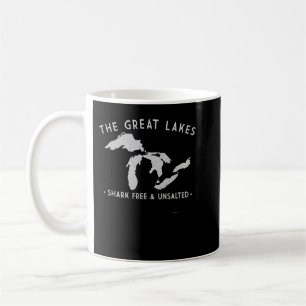 Great Seen Shark Free und unsalzbarer Funny Pullov Kaffeetasse