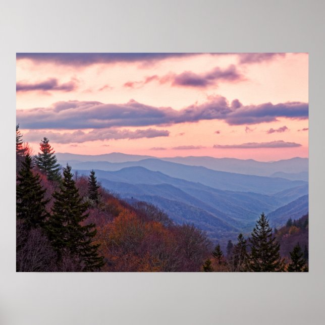 Great Smoky Mountain National Park Poster (Vorne)