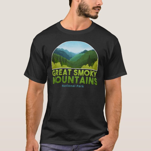 Great Smoky Mountain National Park T Shirt Wandern (Vorderseite)