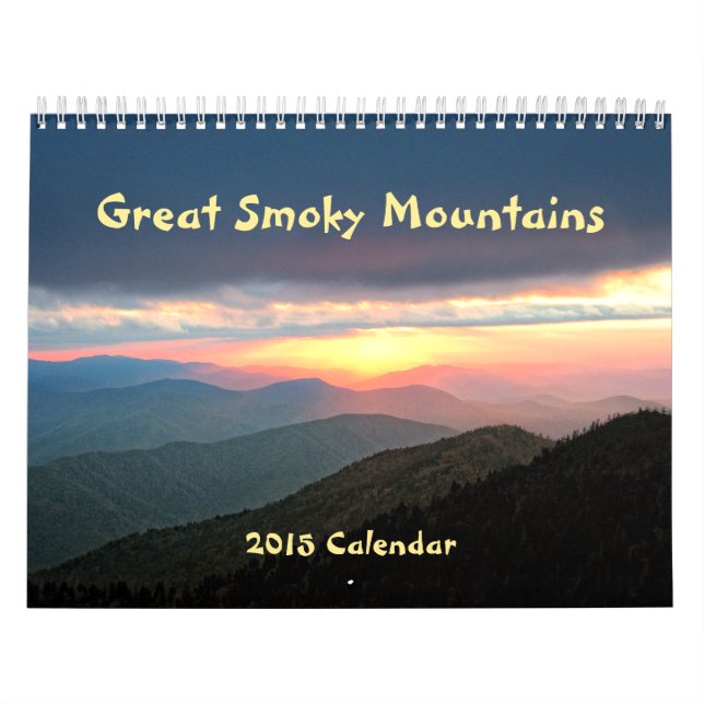 Great Smoky Mountains-Kalender 2015 Kalender (Titelbild)