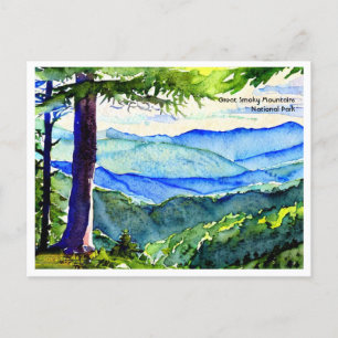 Great Smoky Mountains National Park 2 Postkarte