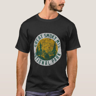 Great Smoky Mountains National Park E Trees T-Shirt