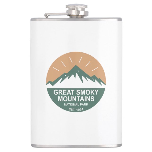Great Smoky Mountains National Park Flachmann (Vorderseite)