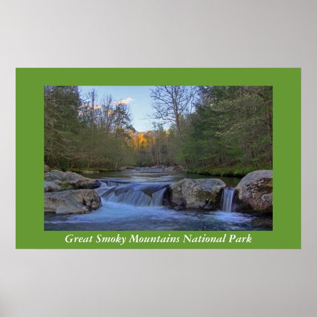 Great Smoky Mountains National Park Foto Poster (Vorne)