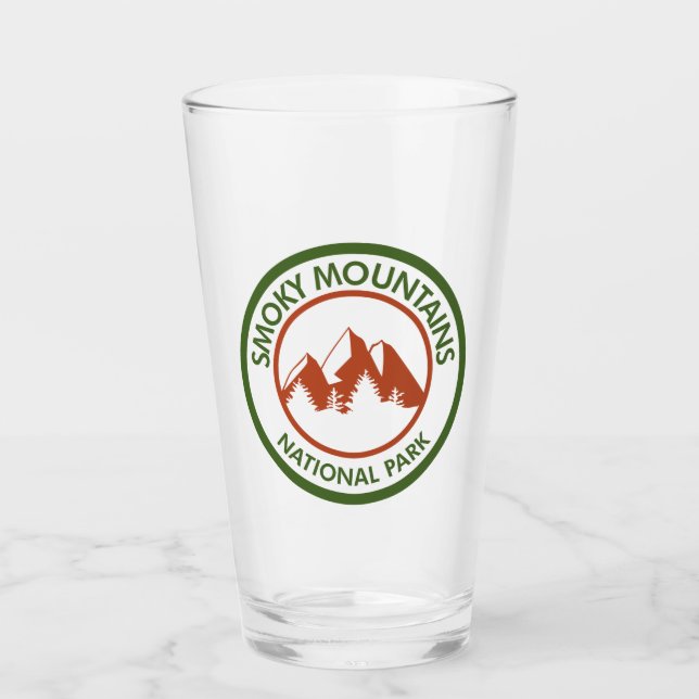 Great Smoky Mountains National Park Glas (Vorderseite)