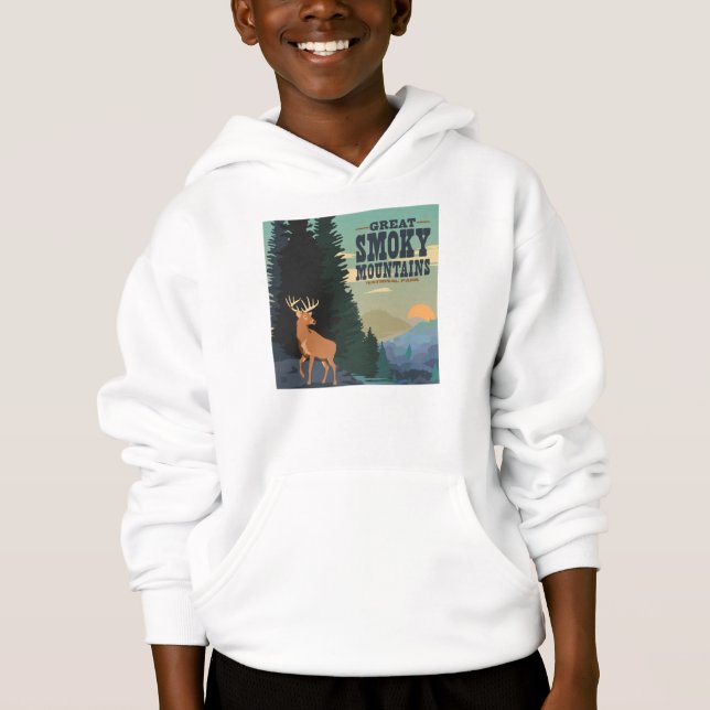 Great Smoky Mountains National Park Hoodie (Vorderseite)