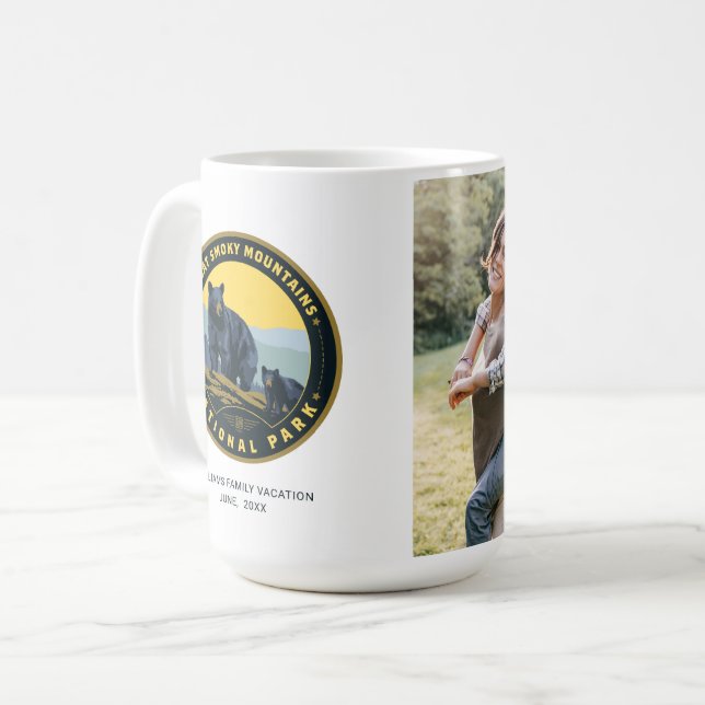 Great Smoky Mountains National Park Kaffeetasse (Vorderseite Links)