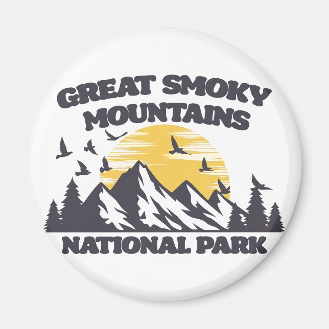 Great Smoky Mountains National Park Magnet (Vorne)