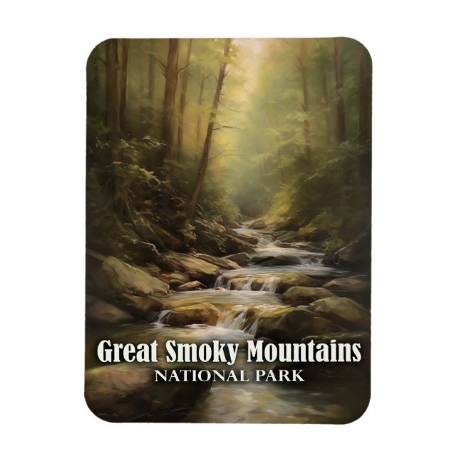 Great Smoky Mountains National Park Magnet (Vertikal)