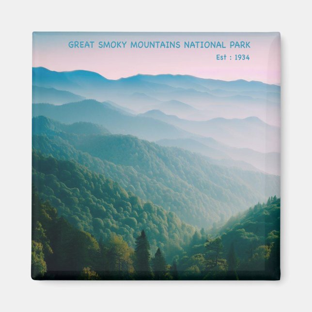 Great Smoky Mountains National Park Magnet (Vorne)