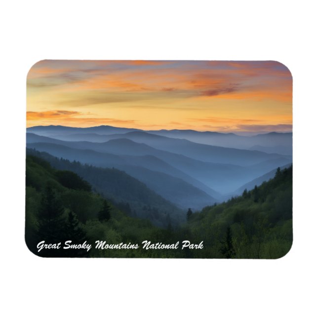 Great Smoky Mountains National Park Magnet (Horizontal)