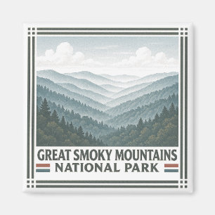 Great Smoky Mountains National Park Magnet