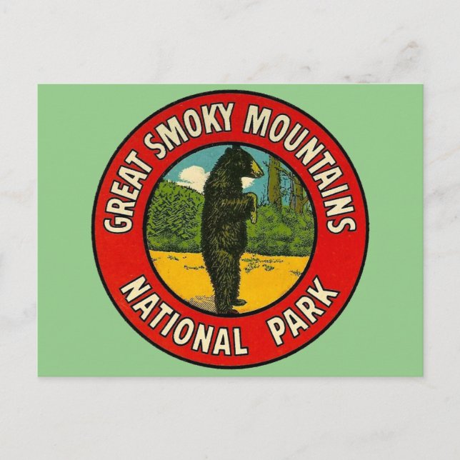 Great Smoky Mountains National Park - Postcard Postkarte (Vorderseite)