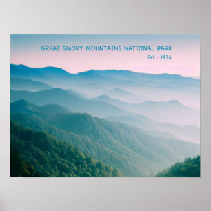 Great Smoky Mountains National Park Poster