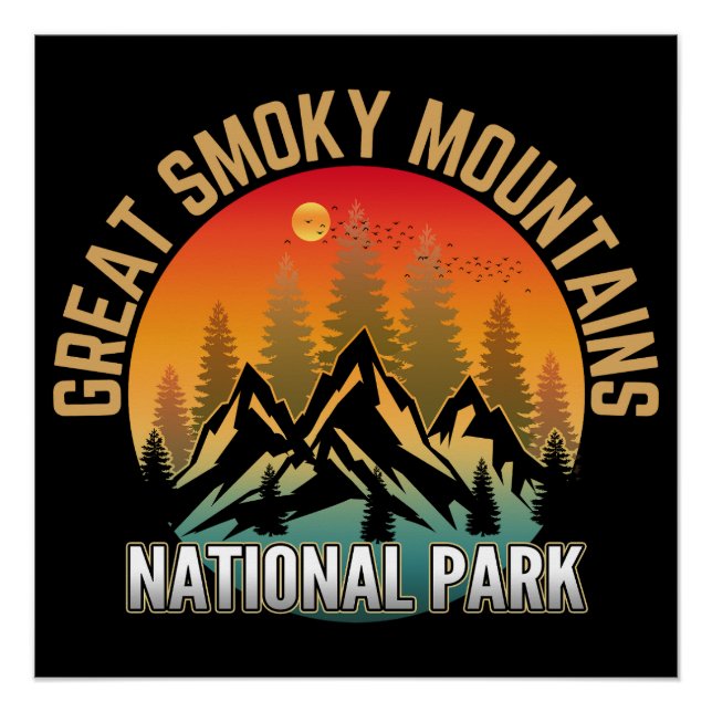 Great Smoky Mountains National Park Poster (Vorderseite)