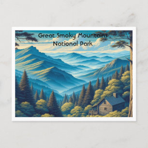 Great Smoky Mountains National Park Postkarte