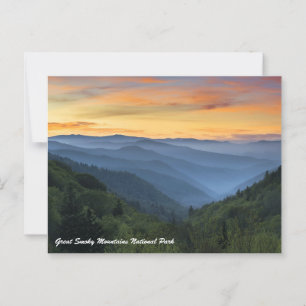 Great Smoky Mountains National Park Postkarte