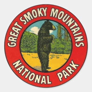 Great Smoky Mountains National Park Stickers