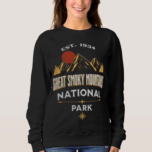 Great Smoky Mountains National Park Sweatshirt (Vorderseite)