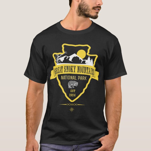 Great Smoky Mountains National Park T Shirt Wander (Vorderseite)