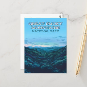 Great Smoky Mountains National Park Tennessee Postkarte