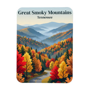Great Smoky Mountains National Park USA Magnet