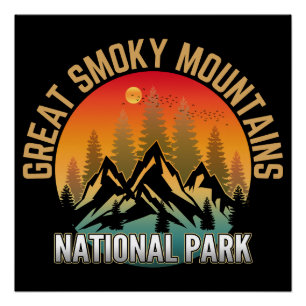 Great-Smoky-Mountains-Nationalpark Poster