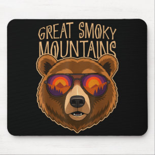 Great Smoky Mountains Nationalpark Tennessee Bär Mousepad