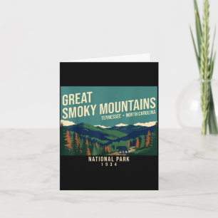 Great Smoky Mountains Nationalpark Tennessee Karte