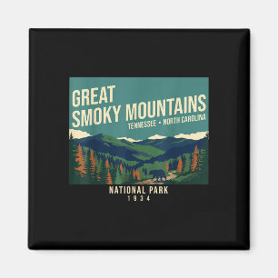 Great Smoky Mountains Nationalpark Tennessee Magnet