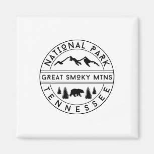 Great Smoky Mountains Nationalpark Tennessee Natur Magnet