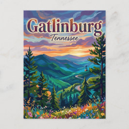 Great-Smoky-Mountains-Nationalpark USA Postkarte