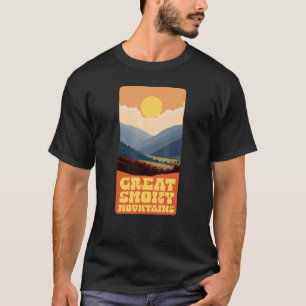 Great Smoky Mountains Nationalpark Vintag WPA St T-Shirt