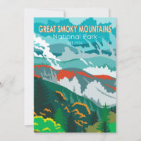 Great Smoky Mountains Nationalpark Vintage