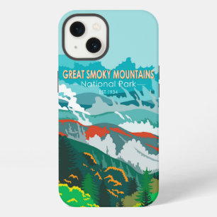 Great Smoky Mountains Nationalpark Vintage iPhone 13 Hülle