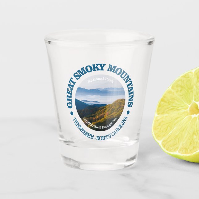 Great Smoky Mountains NP Schnapsglas (Vorderseite)