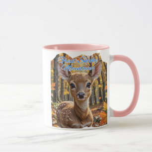 Great Smoky Mountains Rehkitze Tasse