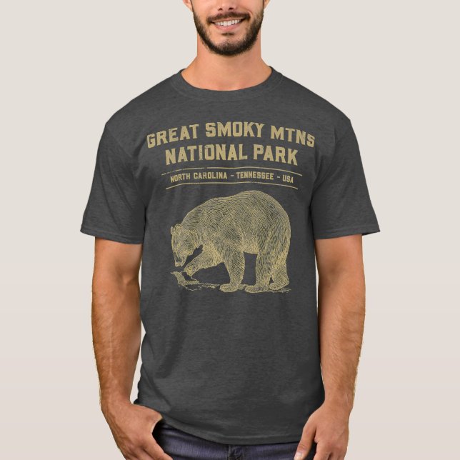 Great Smoky Mountains Shirt - Nationalpark (Vorderseite)