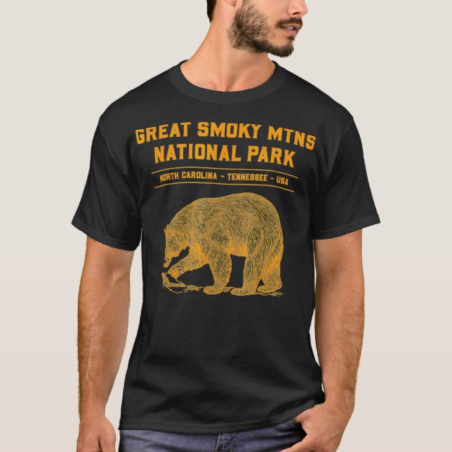 Great Smoky Mountains Shirt - Nationalpark _1  (Vorderseite)