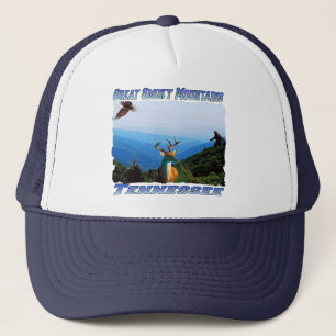 Great Smoky Mountains, Tennessee-Hut Truckerkappe